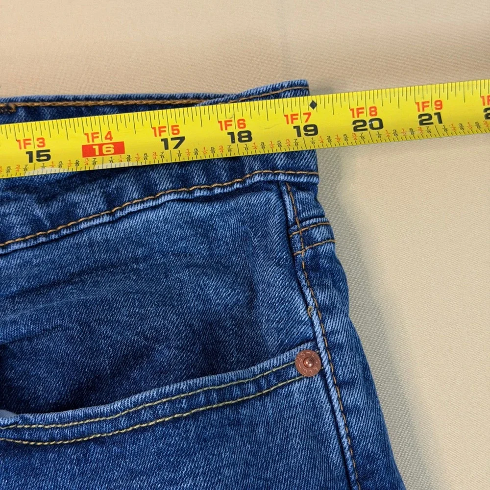 Levi's 559 Relaxed Straight Jeans Men 38x30 Medium Blue Denim 100% Cotton‎